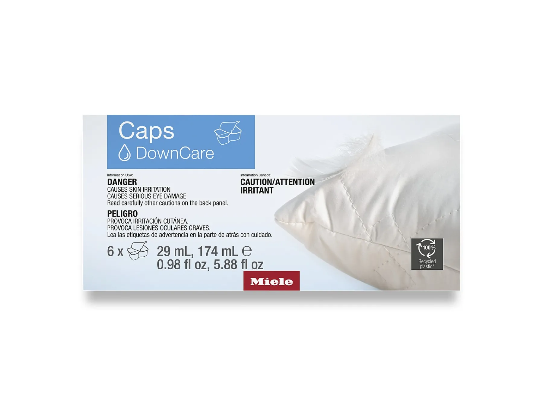 Miele Wasverzorgingsproducten<Downcare-Capsules