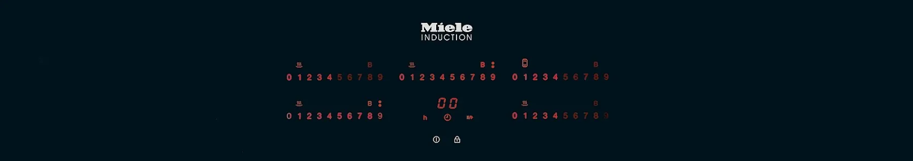 Miele Kookplaten<Km 6377