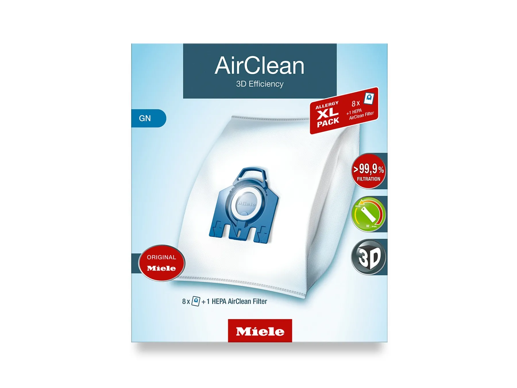 Miele Accessoires<Xl-Pack Airclean 3D Efficientie Gn